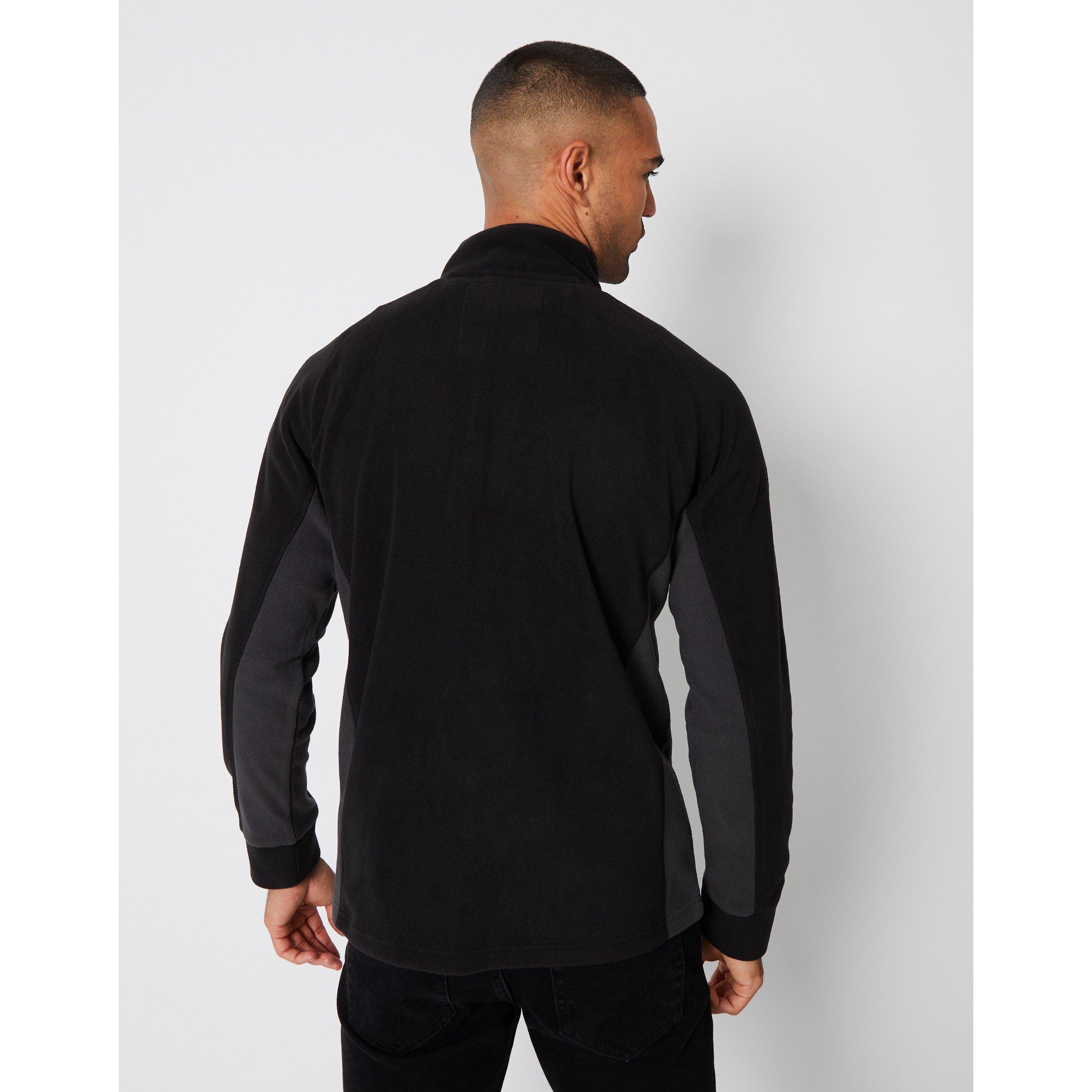 Threadbare Contrast Side Panel Fleece Top Mens