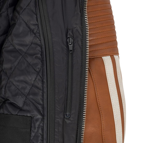 Segura - Blouson Orion Camel / Blanc