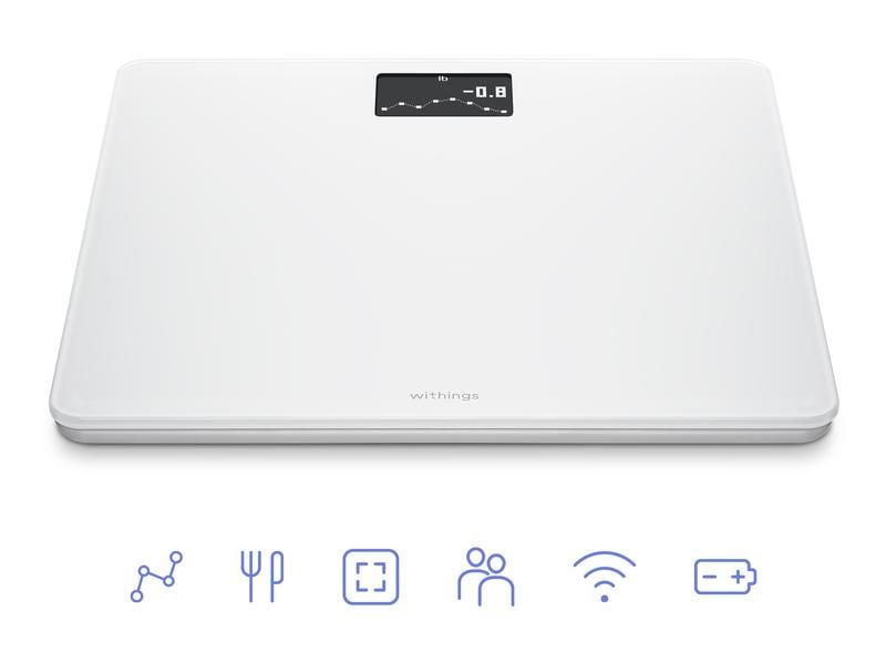 Withings Körperanalysewaage Body Weiss Diagnosewaage