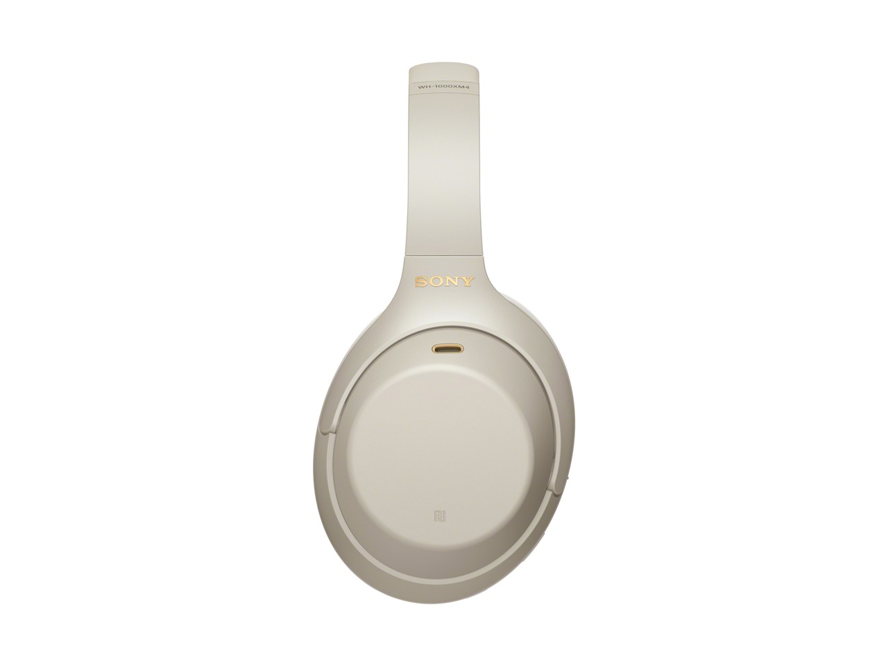 Sony - WH-1000XM4 trådløse hovedtelefoner - Sølv