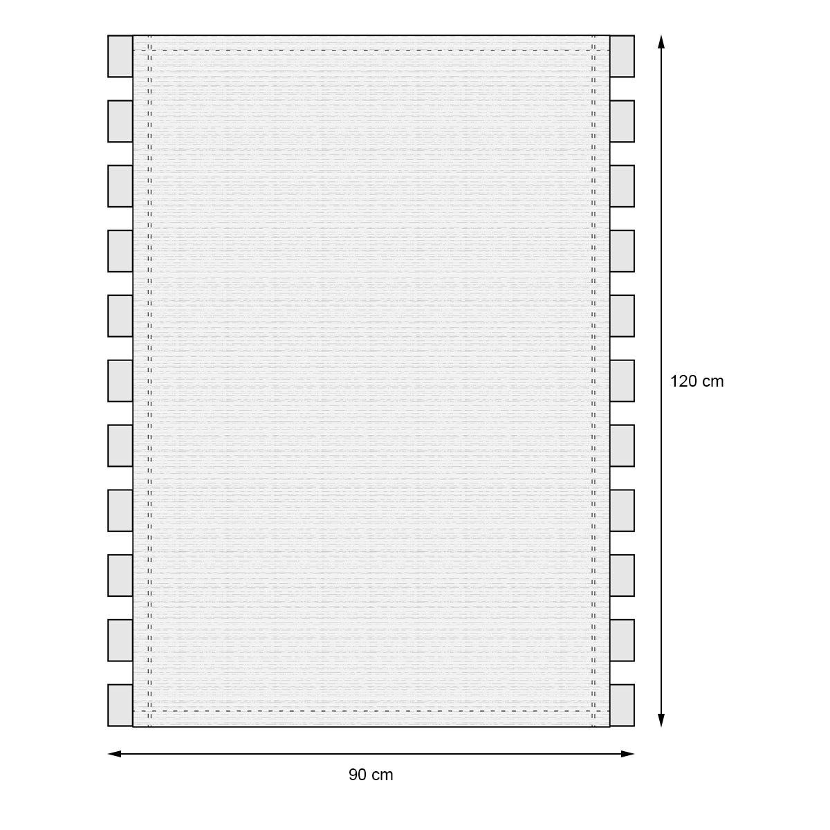 ECD Germany Hangstoel met 2 kussens - Katoen - Hardhouten dwarsbalk - Draagvermogen tot 120 kg - Antraciet - Binnen/buiten - Hangstoel, Hangstoel, Hangschommel, Hangmat, Hangmand, Schommelstoelzitting