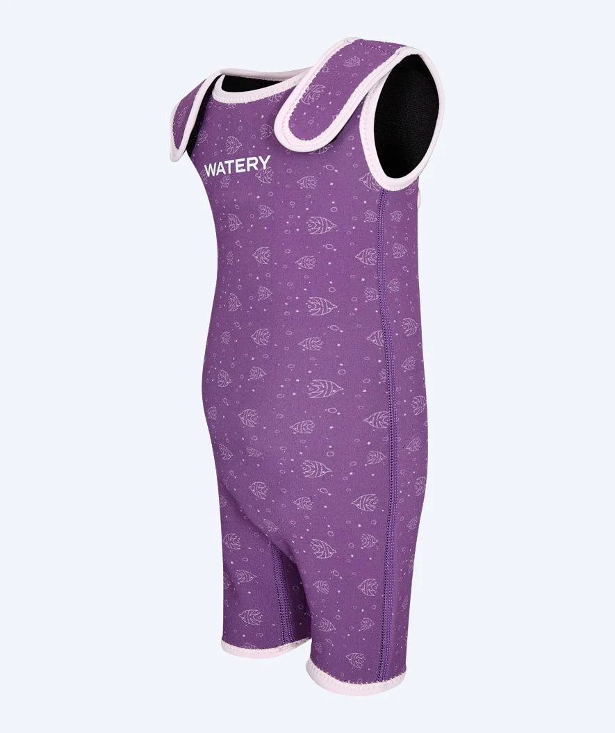 Watery våddragt til børn - Baia Shorty - Atlantic Purple