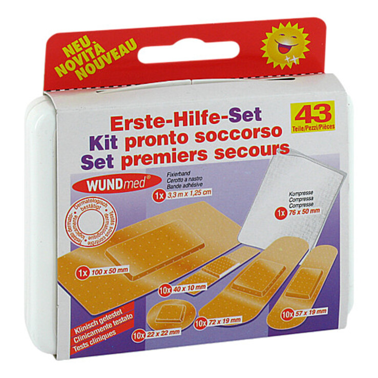 Erste Hilfe Set 43 Teile, 1 St