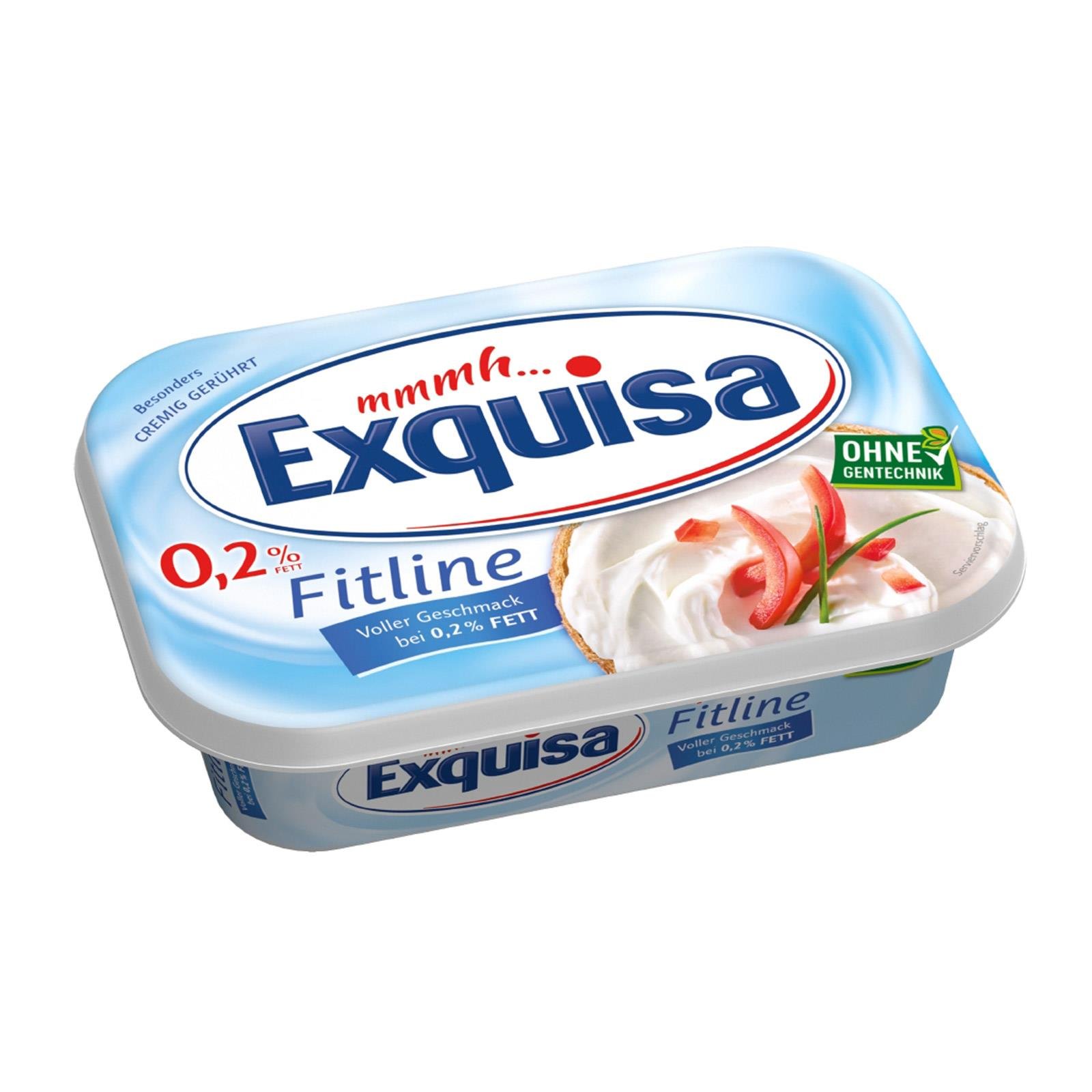 Exquisa Frischkäse Fitline 0,2% Fett