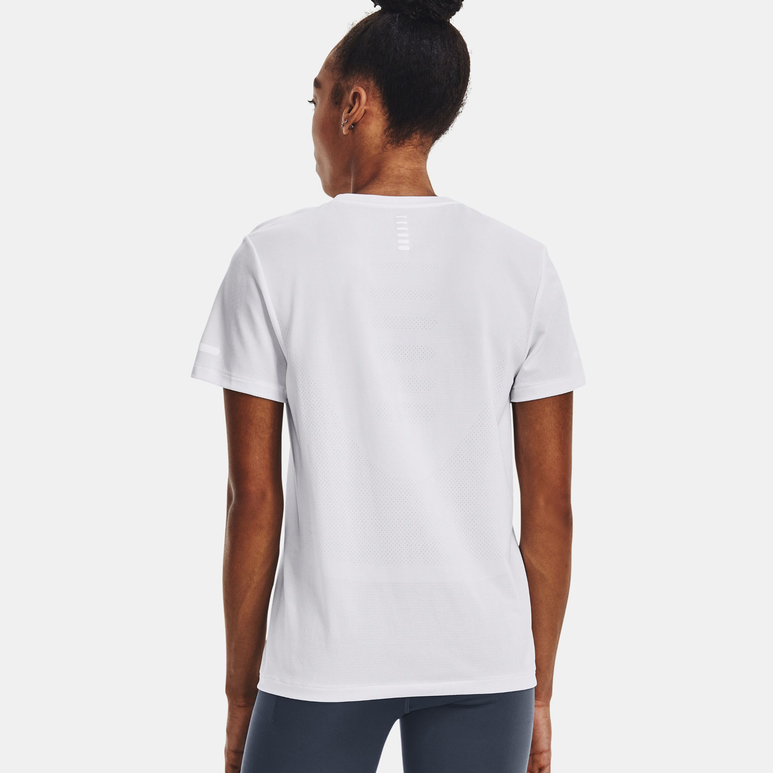 Under Armour Seamless Stride Maillot De Course Femmes - Blanc