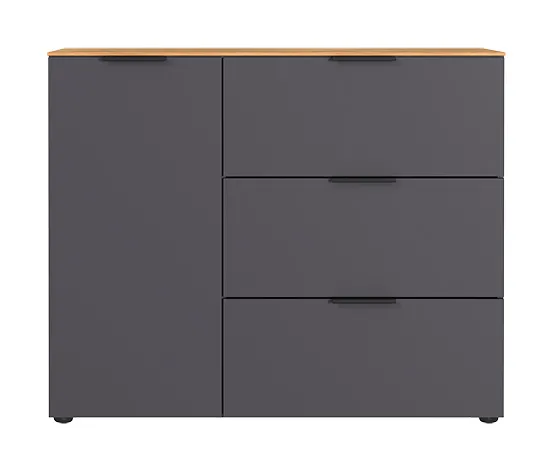 Sideboard »CALIFORNIA«, graphit, klein