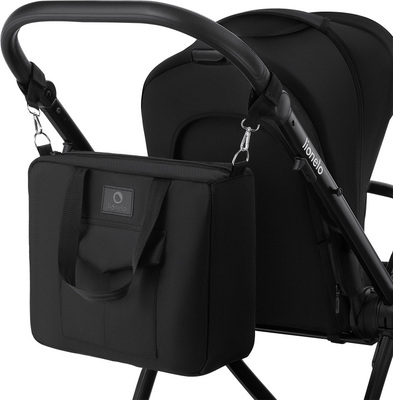 Lionelo Meril 2-in-1 Duovogn, Black Onyx