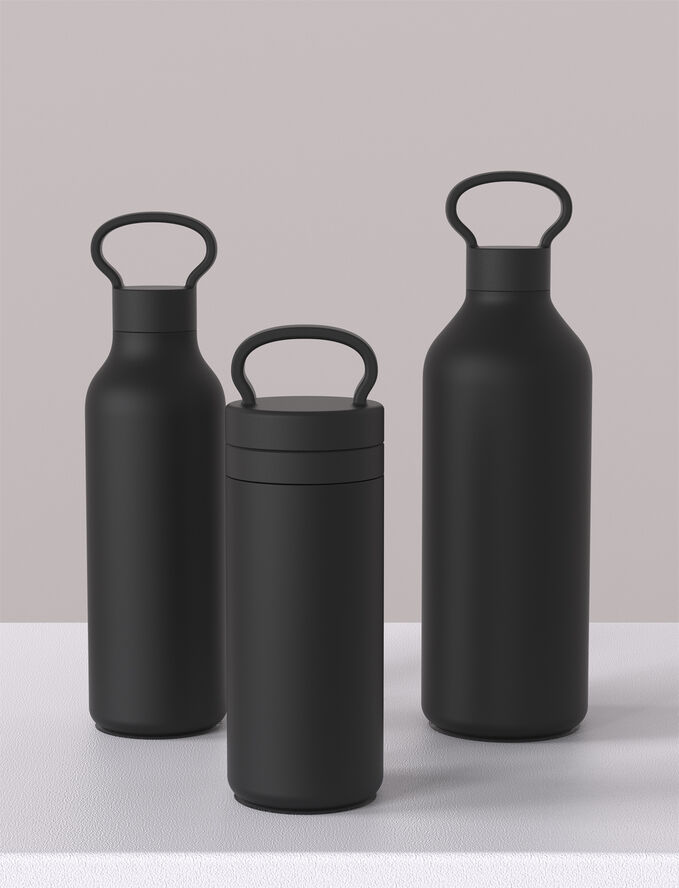 Stelton Tabi termoflaske 1 l. black