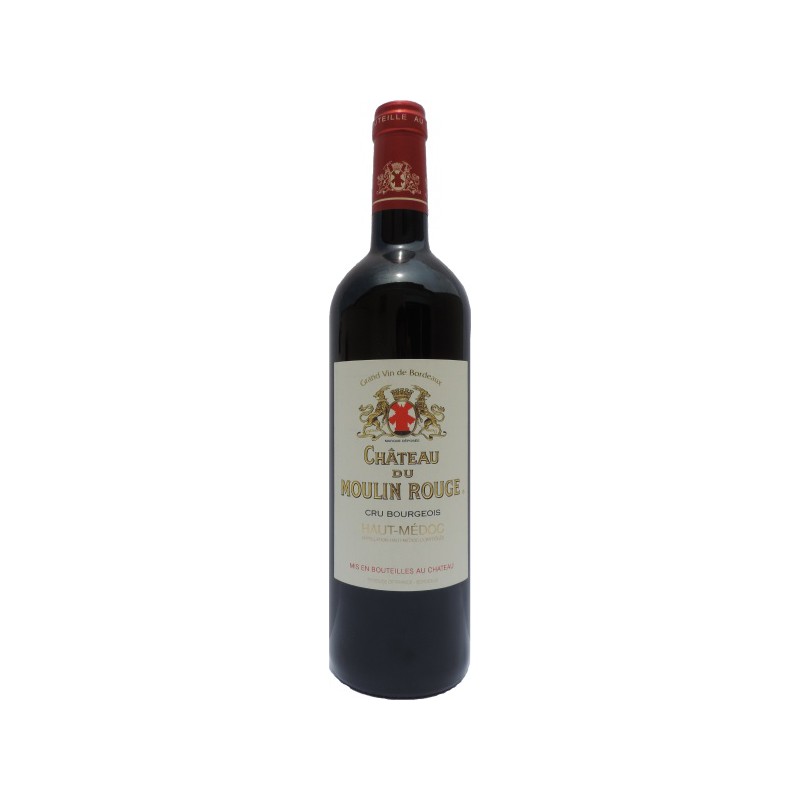 Château du MOULIN ROUGE 2010 - Haut-Médoc - Cru Bourgeois - par Carton de 6 bouteilles 75 cl