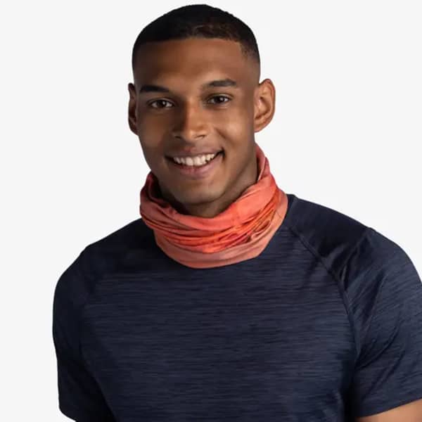 Bandeau cache cou randonnée BUFF COOLNET UV KEFFY NECTARINE