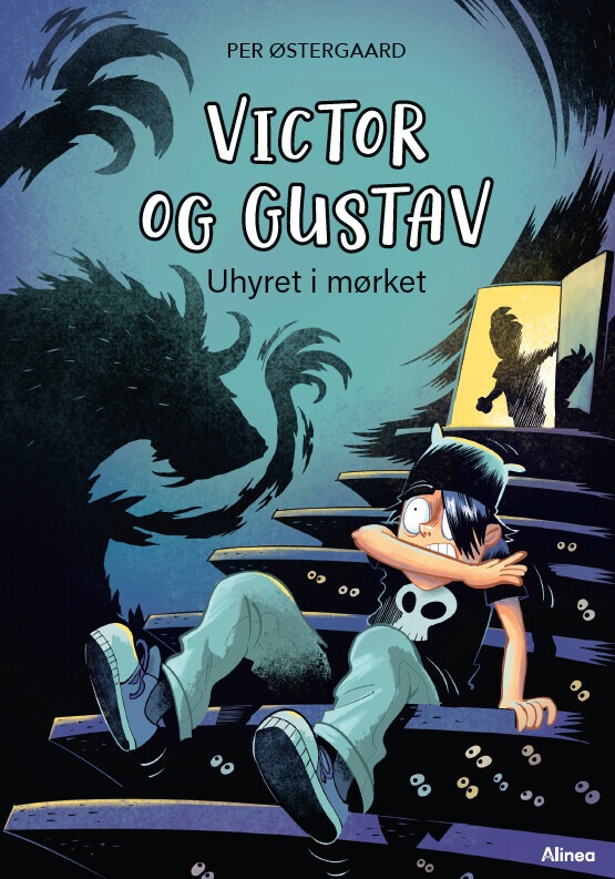 Victor Og Gustav - Uhyret I Mørket, Grøn Læseklub - Per Østergaard - Bog
