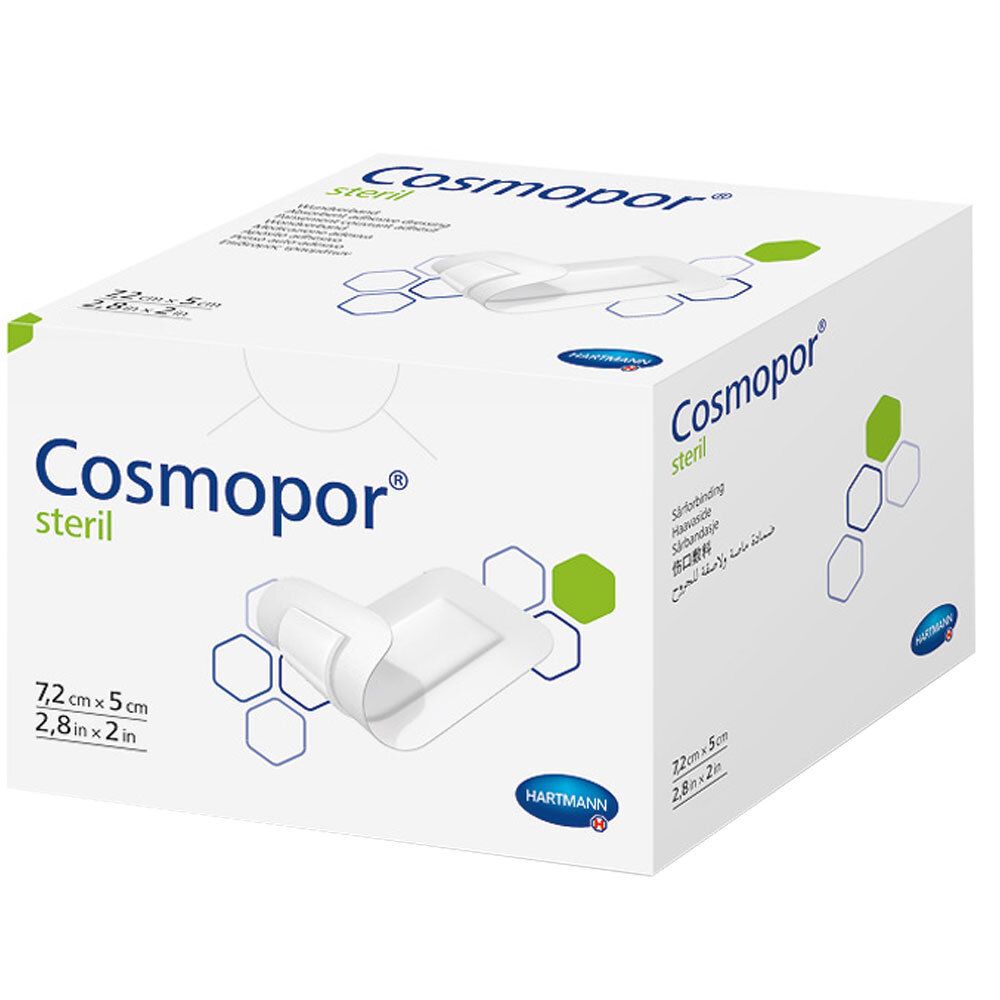 Cosmopor® steril 7,2 x 5 cm