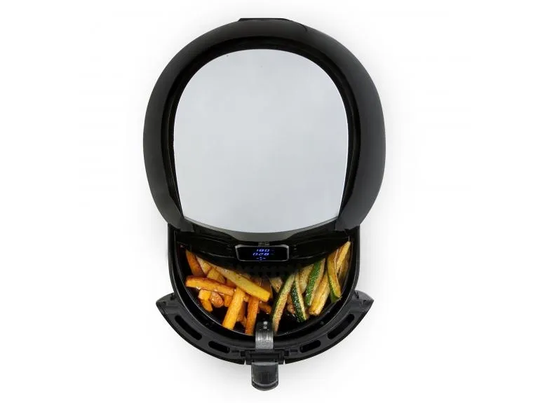 Domo DELI-FRYER XXL, Varmluftsteger, 5,5 L, 1,5 kg, 80 °C, 200 °C, 30 min.