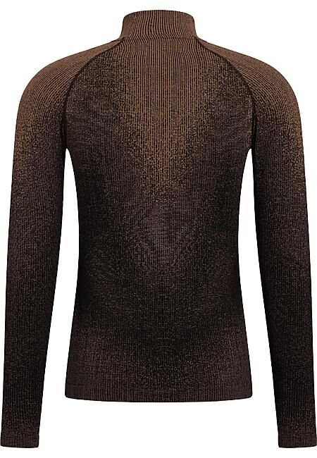ODLO - T-SHIRT ML DEMI ZIP BLACKCOMB ECO 1/2 ZIP M