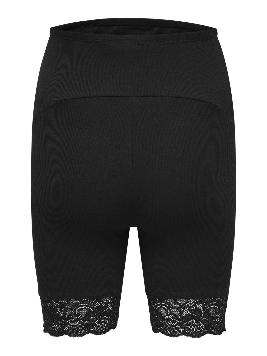 OLMCAISA Normal geschnitten Shorts Black