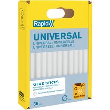 Rapid Bâton de colle universel transparent, diamètre: 7 mm