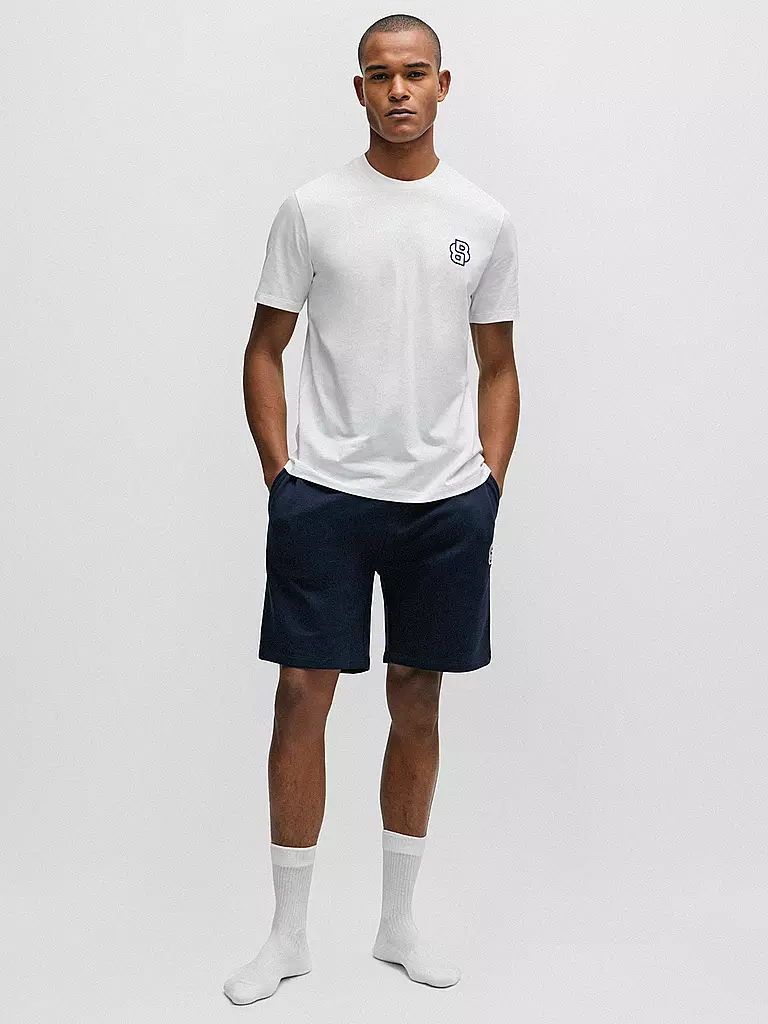 BOSS Loungewear T-Shirt weiss