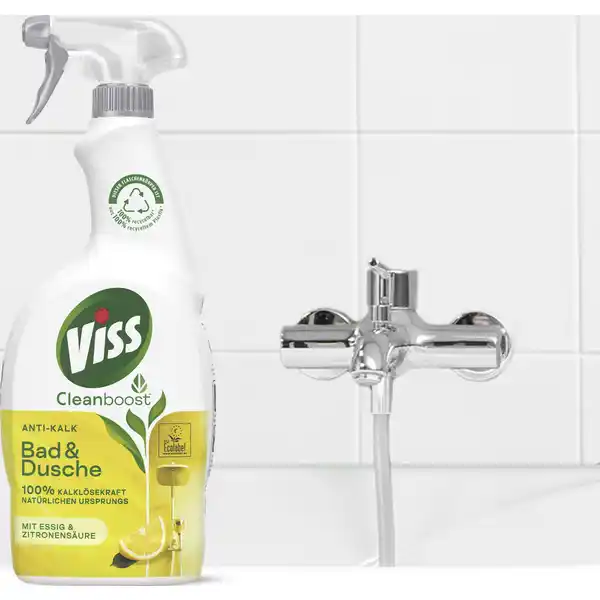 Cleanboost Bad & Dusche Anti-Kalk Citrus Reiniger Spray