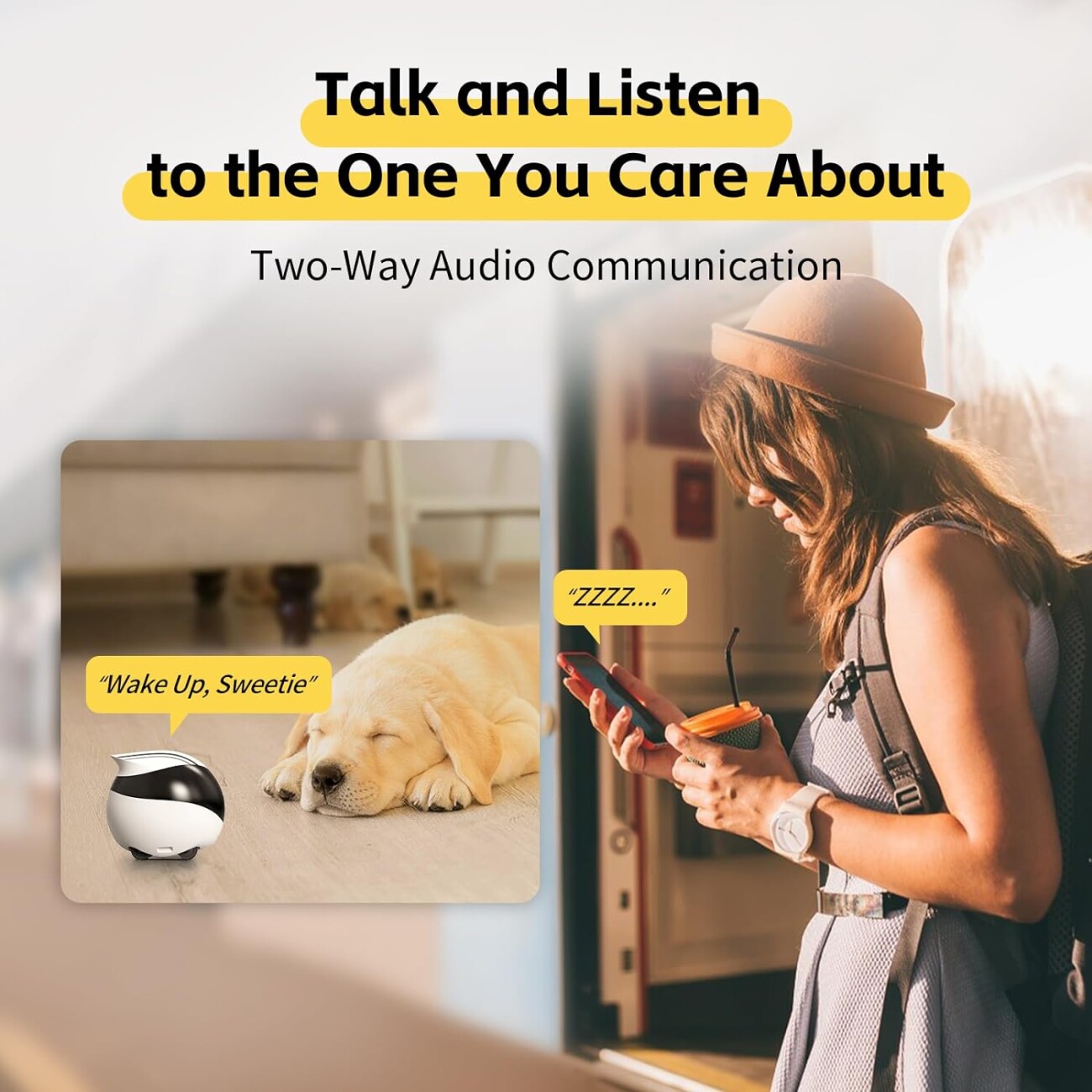 Enabot EBO Air: Haustier‑Kameraroboter mobil mit KI integration & HD‑Streaming