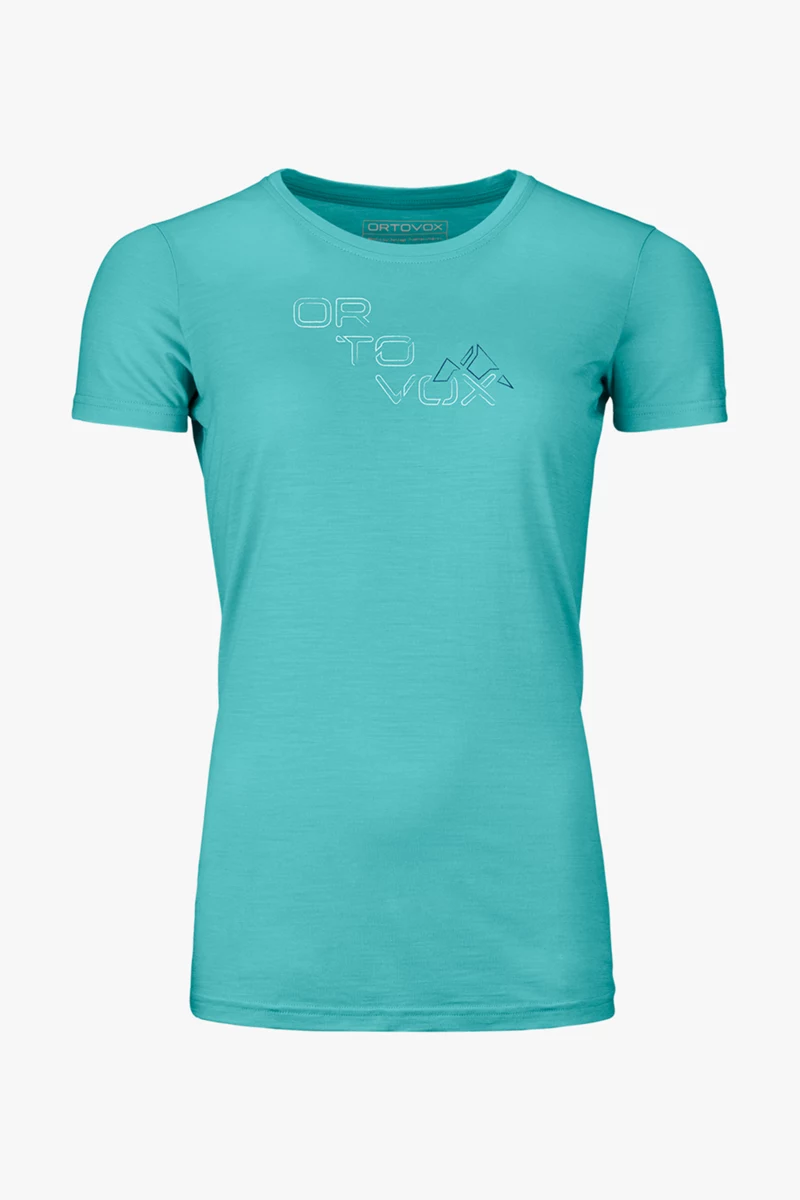 Ortovox 185 Merino Tangram Logo TS Damen T-Shirt