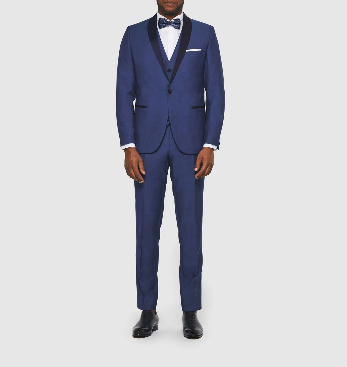 Costume cérémonie bleu 