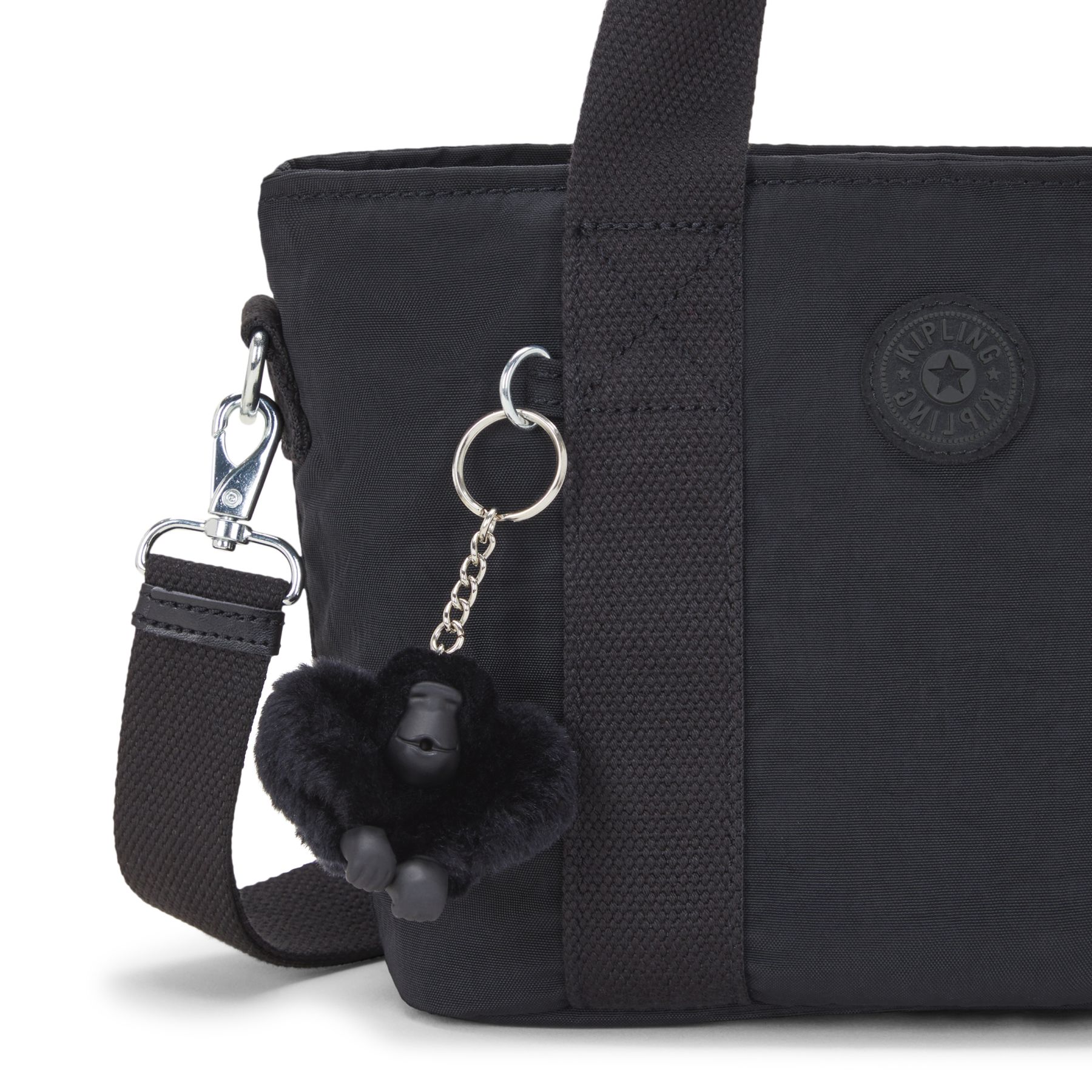 MINTA Sac fourre-tout moyen avec poignées de transport et sangle réglable - Black Noir