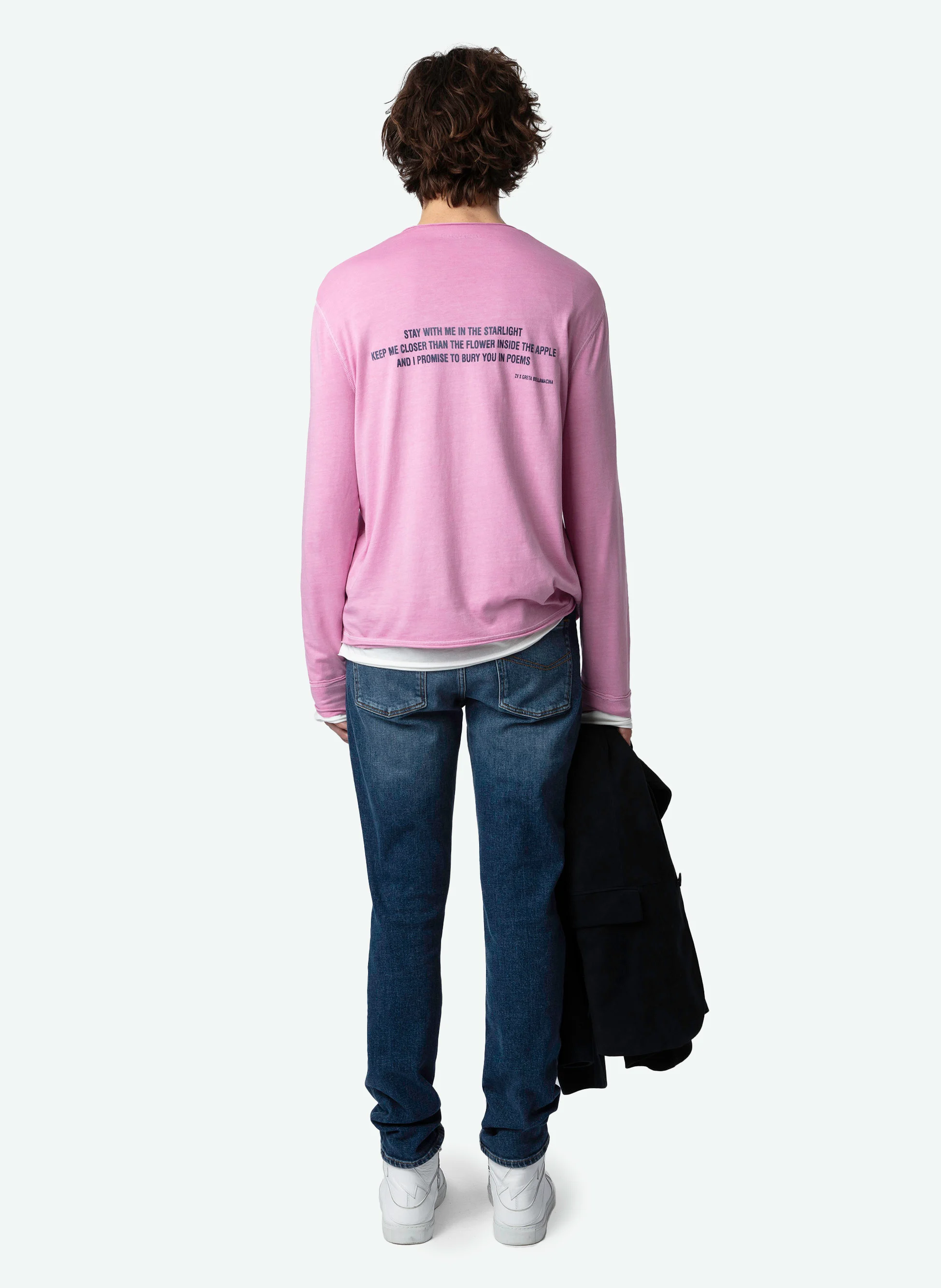 MONASTIR - Tee-shirt tunisien en coton bio | Rose