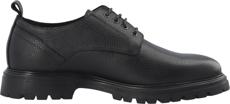 Bianco BIAGIL Derby Tumbled Leather Black