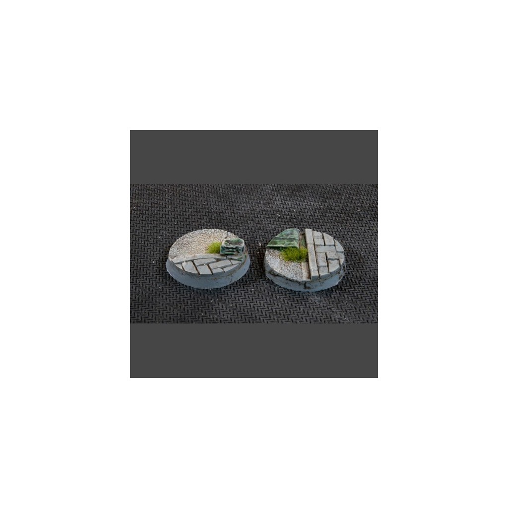 Urban Warfare Bases, Round 25mm (x10)