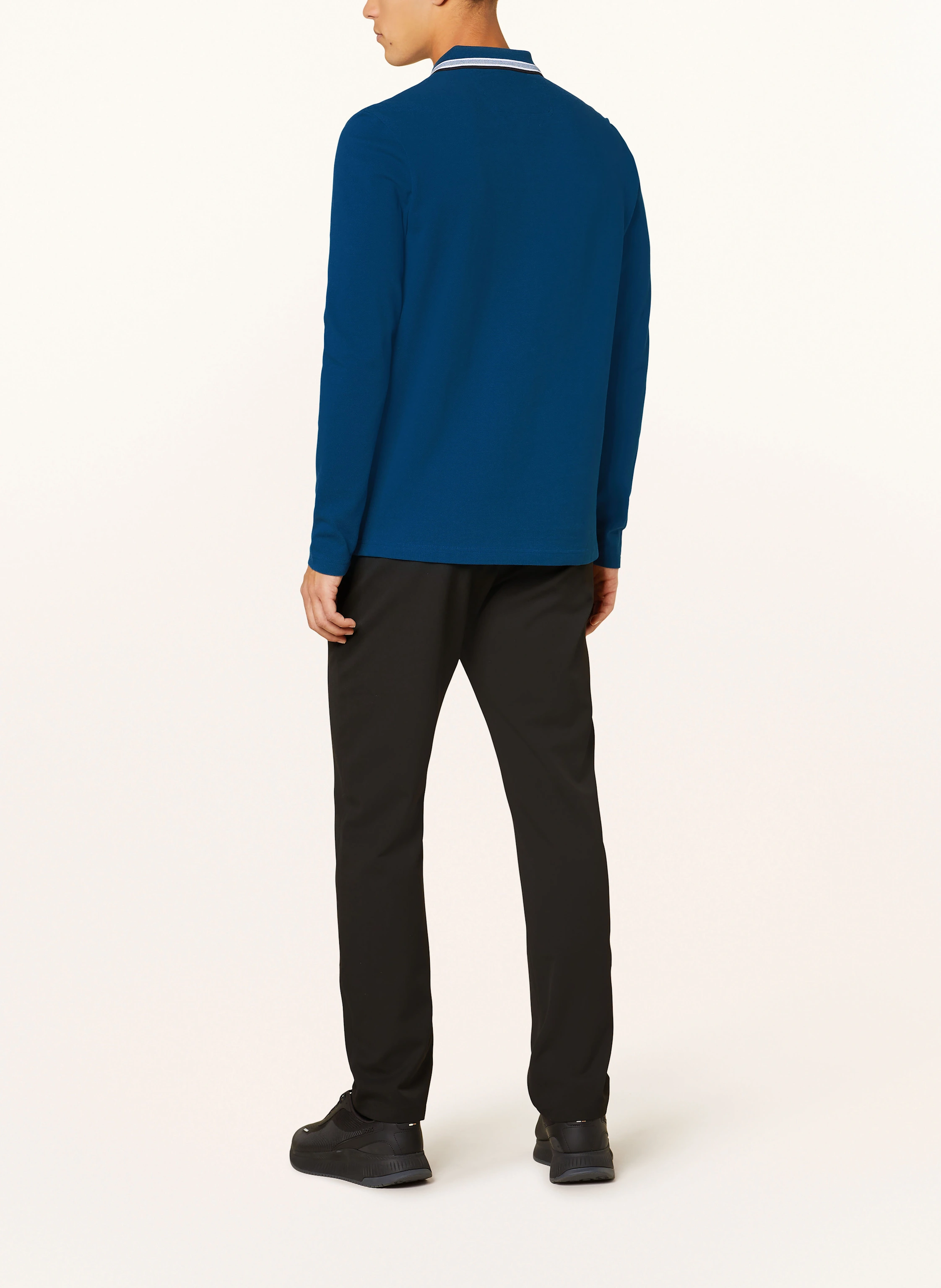 BOSS Piqué-Poloshirt PLISY