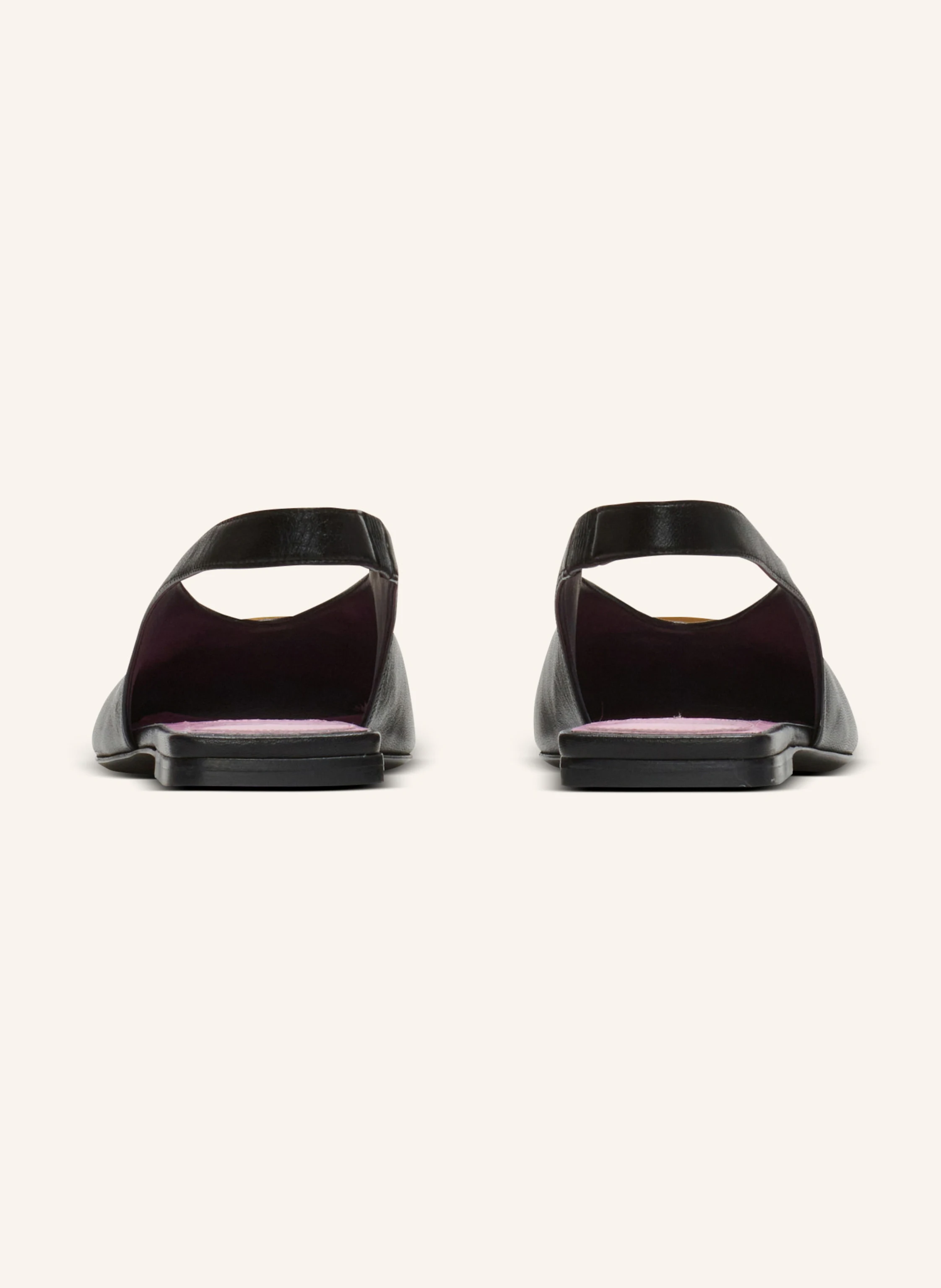 BALMAIN Flache Slingbacks Eden aus Lammleder