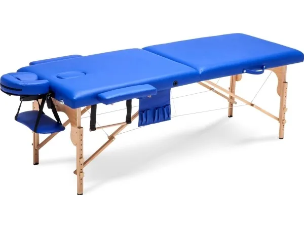 Bodyfit massagebriks, træ 2-segment seng XXL universal (579)