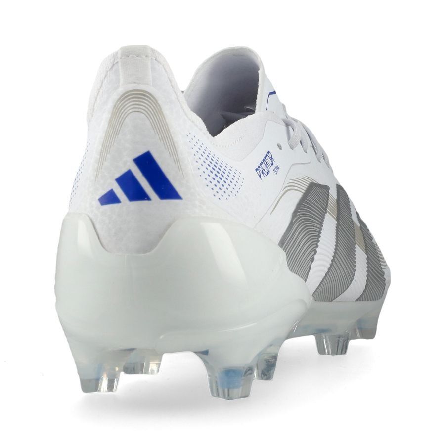 adidas Predator Elite FG Polar Victory - Blanc/Argenté/Bleu