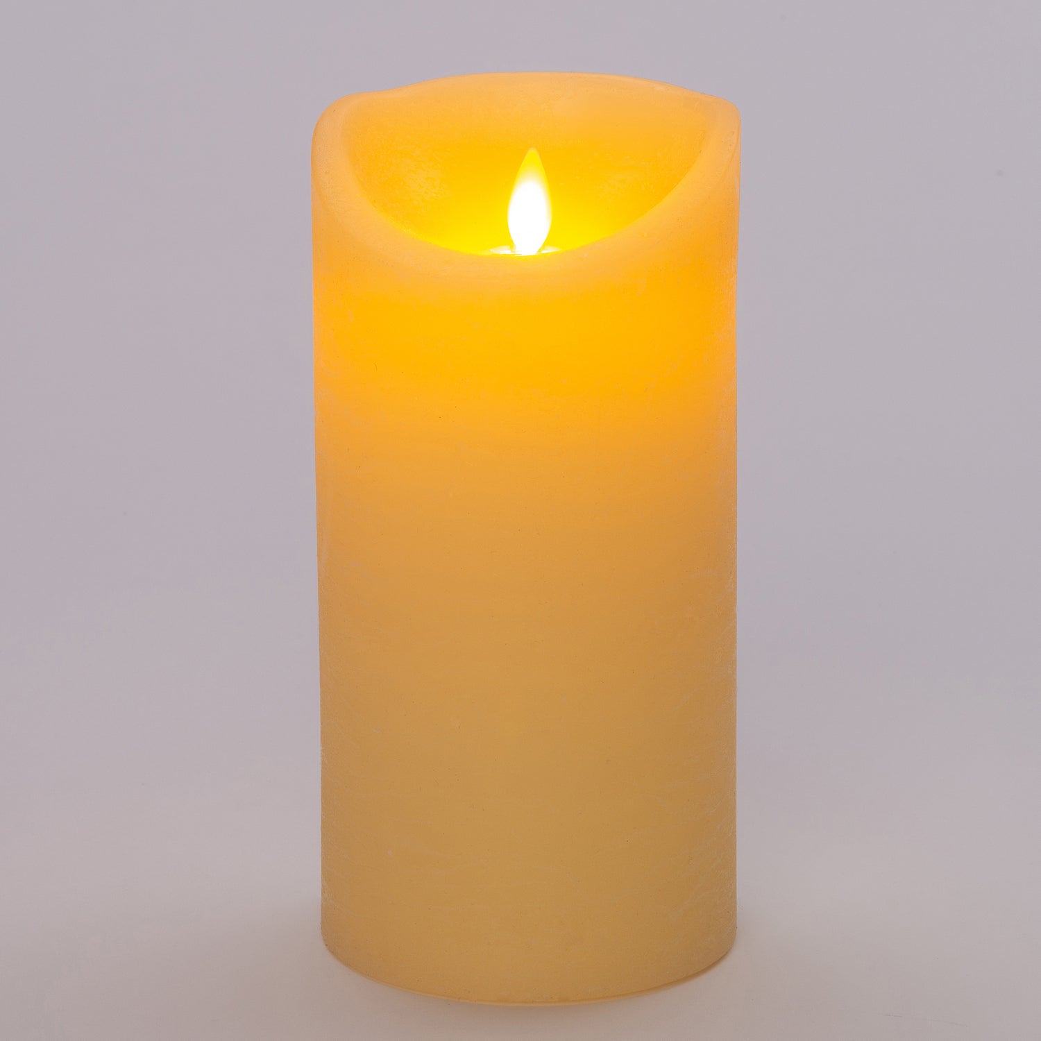 Anna's Collection LED stompkaars Rustiek goud met timer D 10 H 20 cm