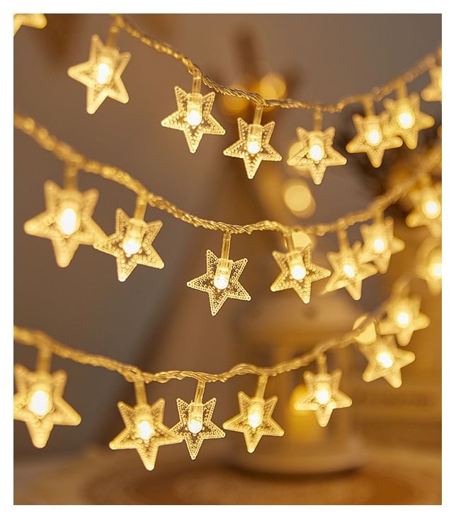 HOMTEC - Kerstverlichtingssnoer / USB-verlichtingssnoer (diverse ontwerpen)
