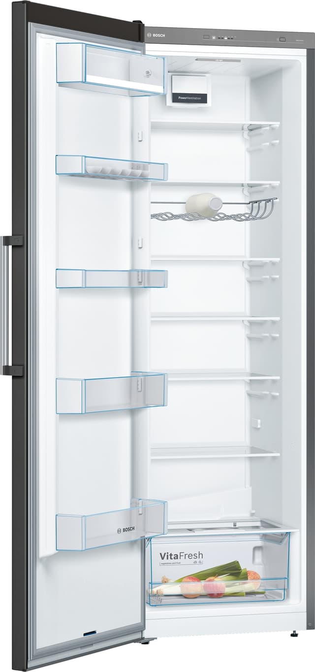 Bosch Køleskab KSV36VXDP (Black inox-antifingerprint)