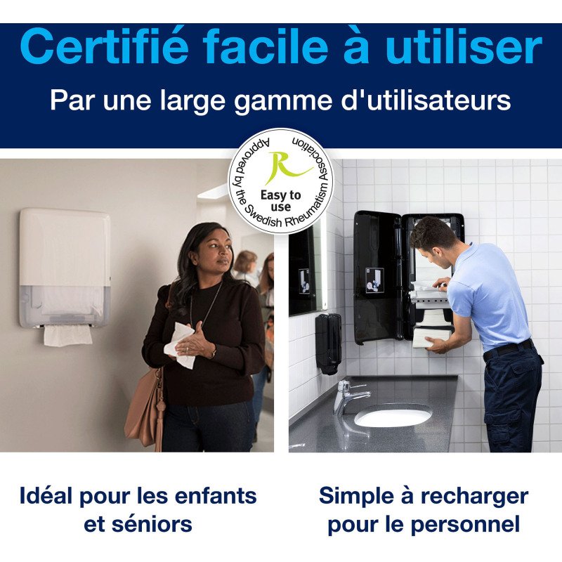 Distributeur essuie-mains enchevêtrés PeakServe Mini H5 Tork