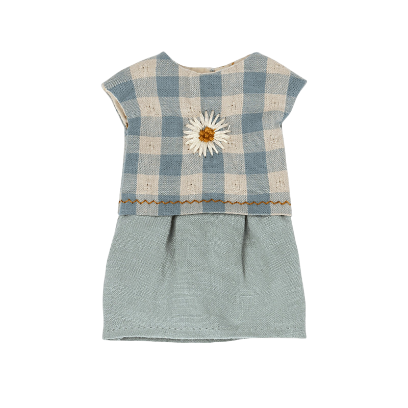 Maileg Teddy Mama Kleid blau