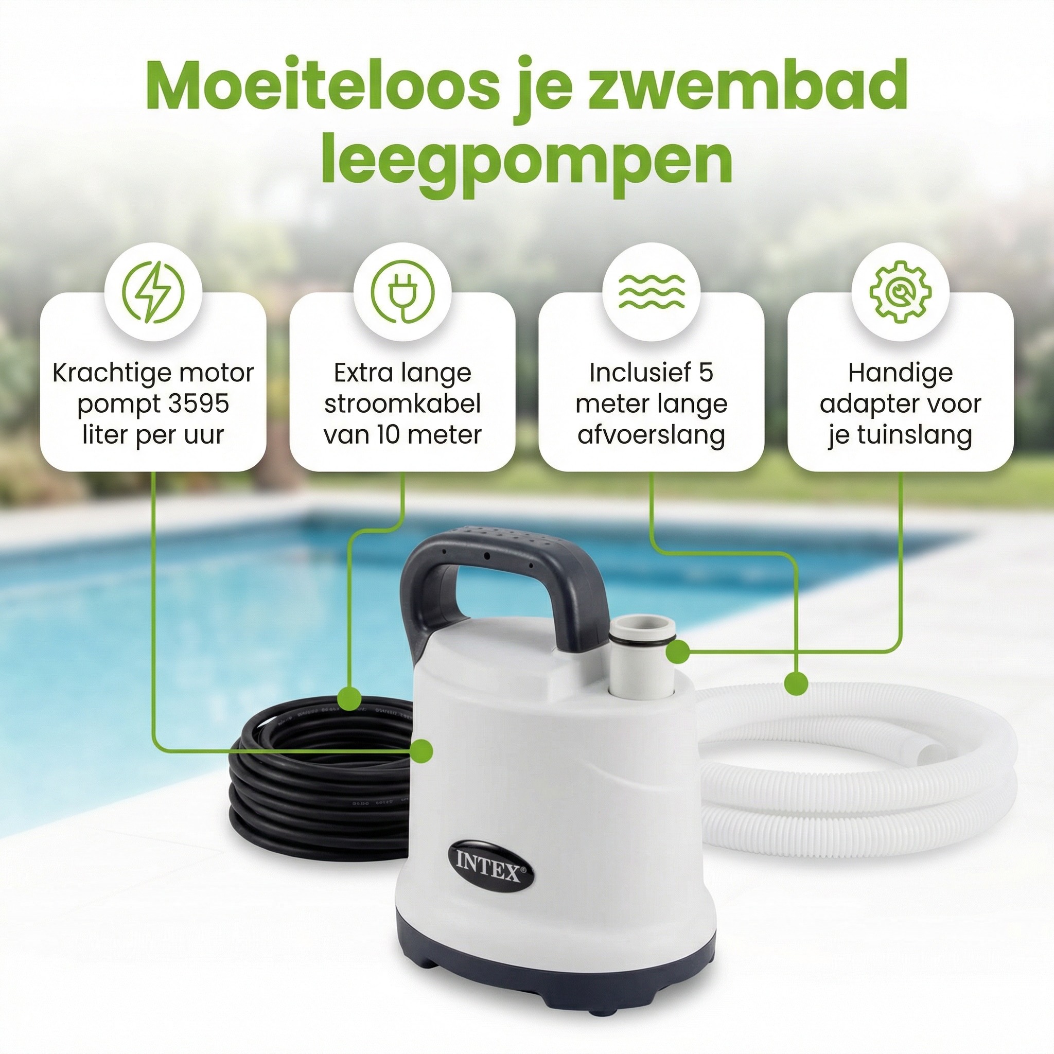 Intex 3595 l/u dompelpomp