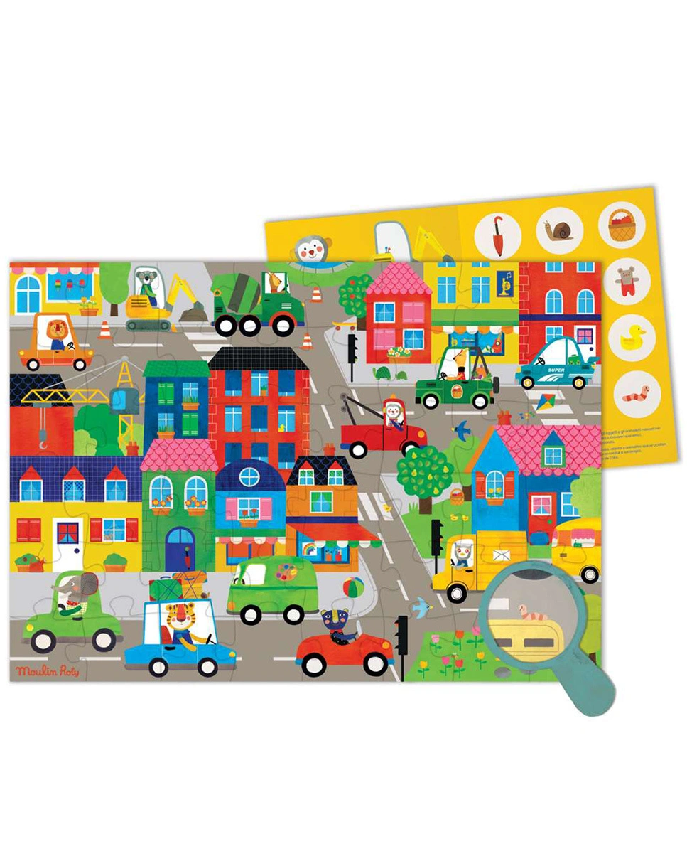 Puzzle IN DER STADT 48-teilig