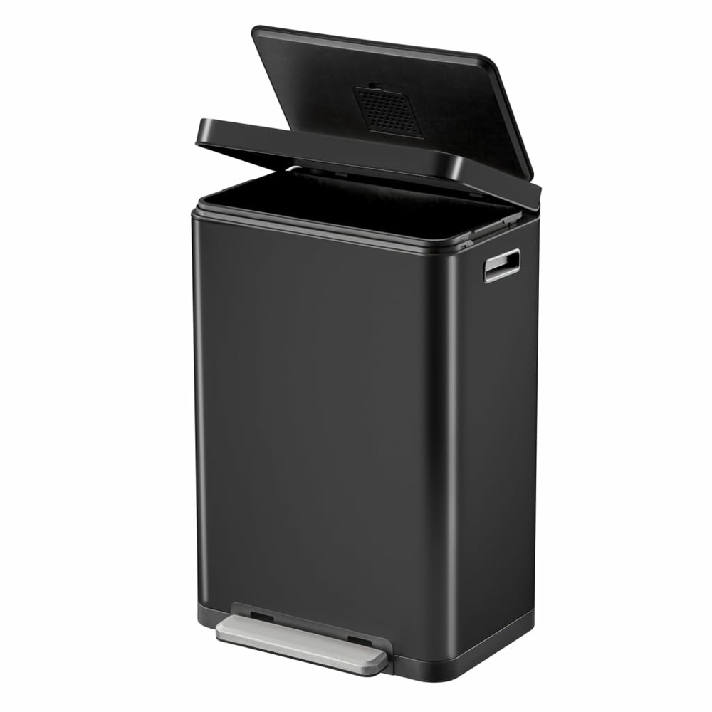 Poubelle à pédale x-cube 45 l noir