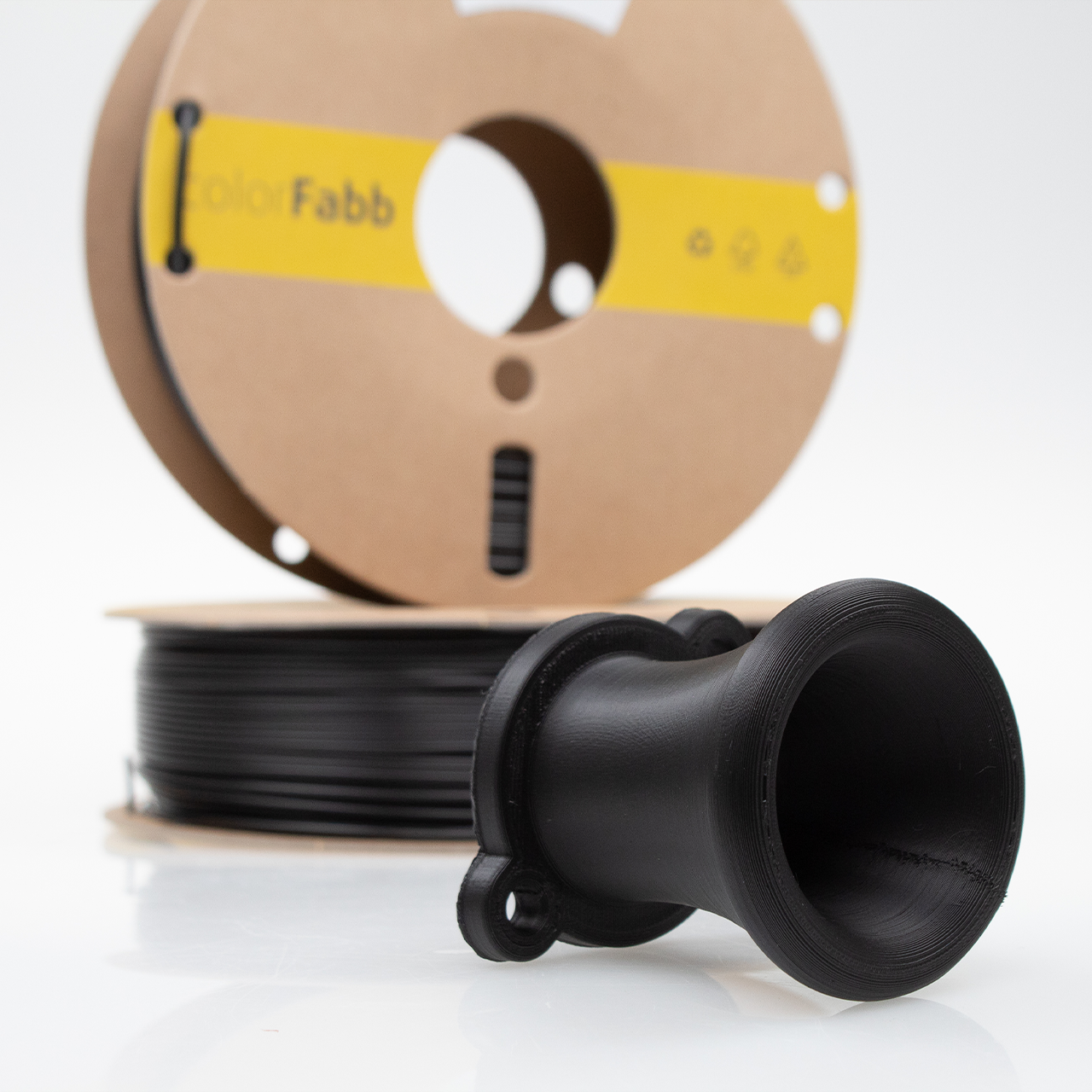 colorFabb  PLA-HP Black, 1,75 mm / 750 g    Filament mit einer hohen Temperaturbeständigkeit