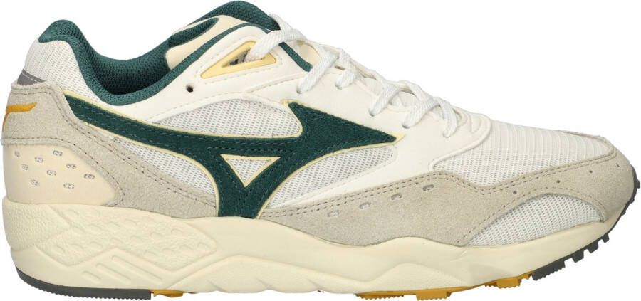 Mizuno Contender sneakers wit groen Suede Unisex