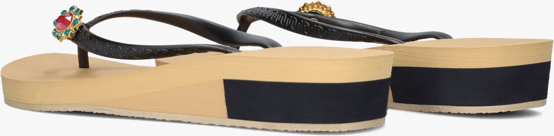 UZURII gouden uzurii teenslippers block switch