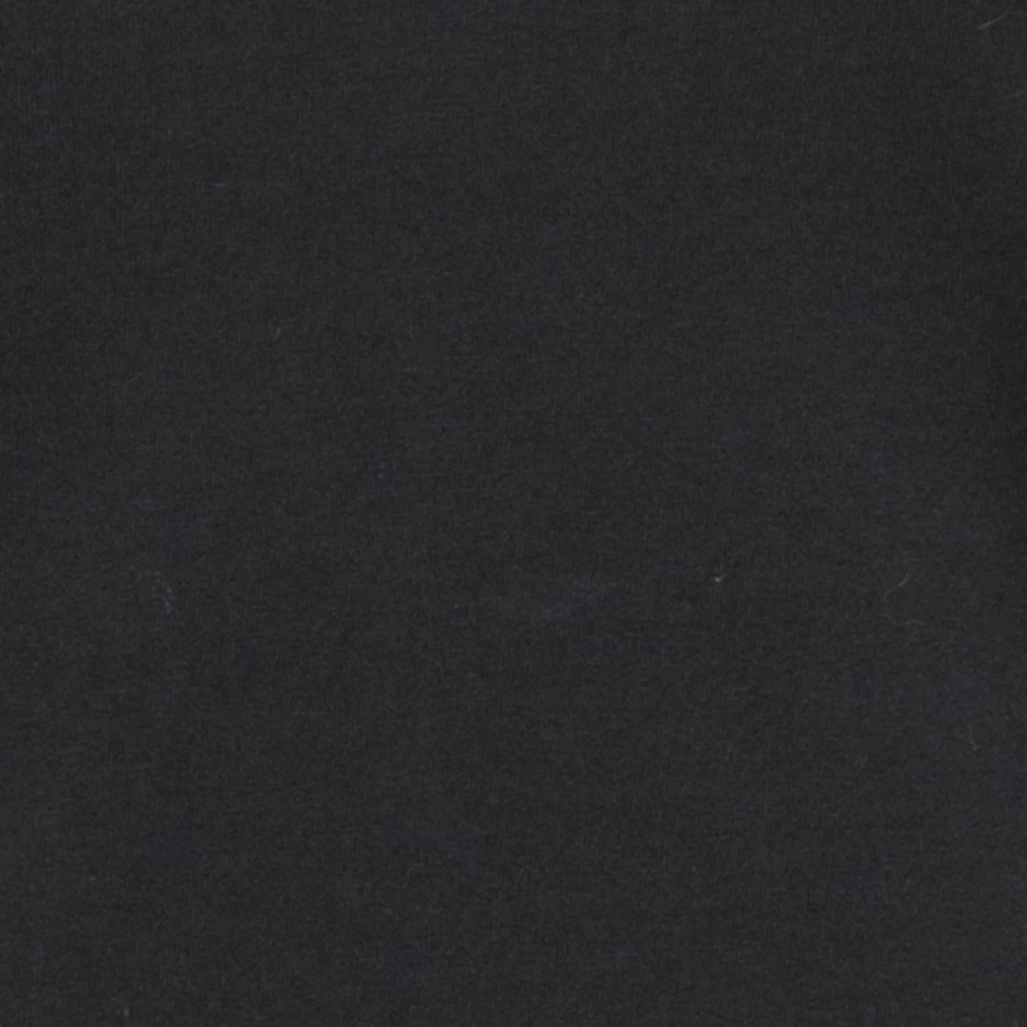 Tee-shirt col V en coton | Noir