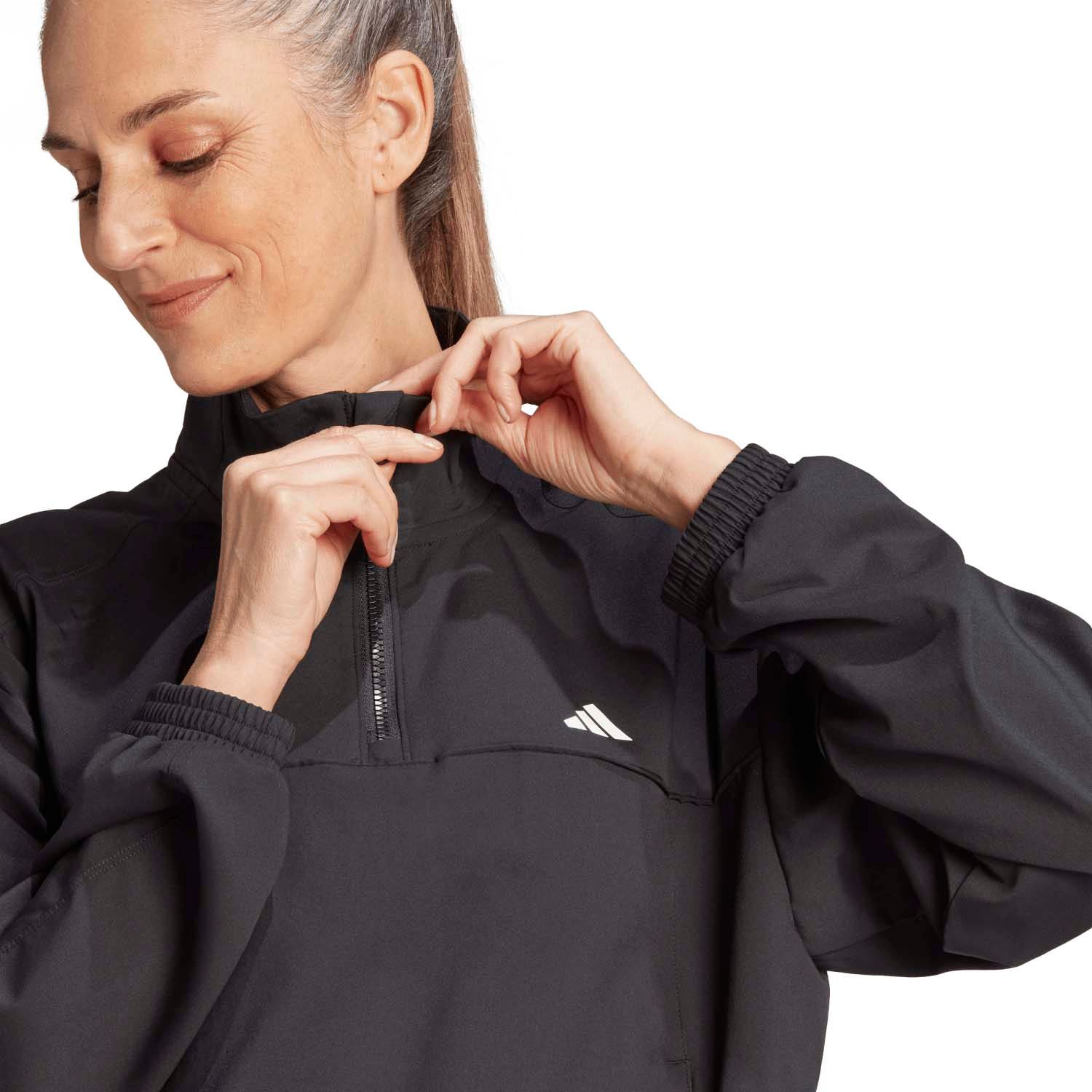 adidas  AEROREADY Train Essentials Geweven Trainingsjack met Korte Rits
