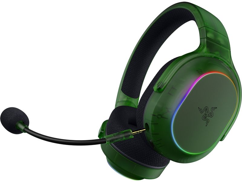 Razer Headset Barracuda X Chroma – Phantom Green Edition Gr Kabelloses RGB-Gaming-Headset mit SmartSwitch Dual Wireless