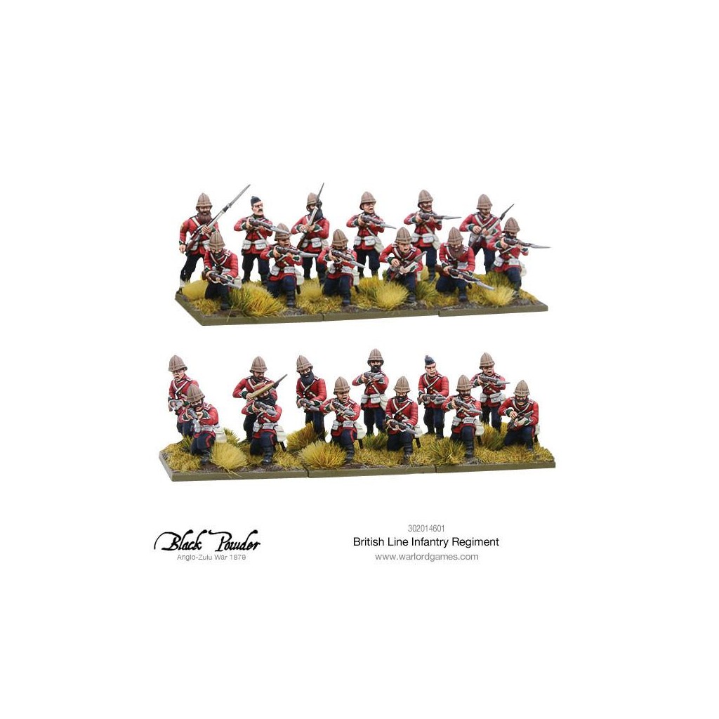 Anglo-Zulu War: British Line Infantry Regiment
