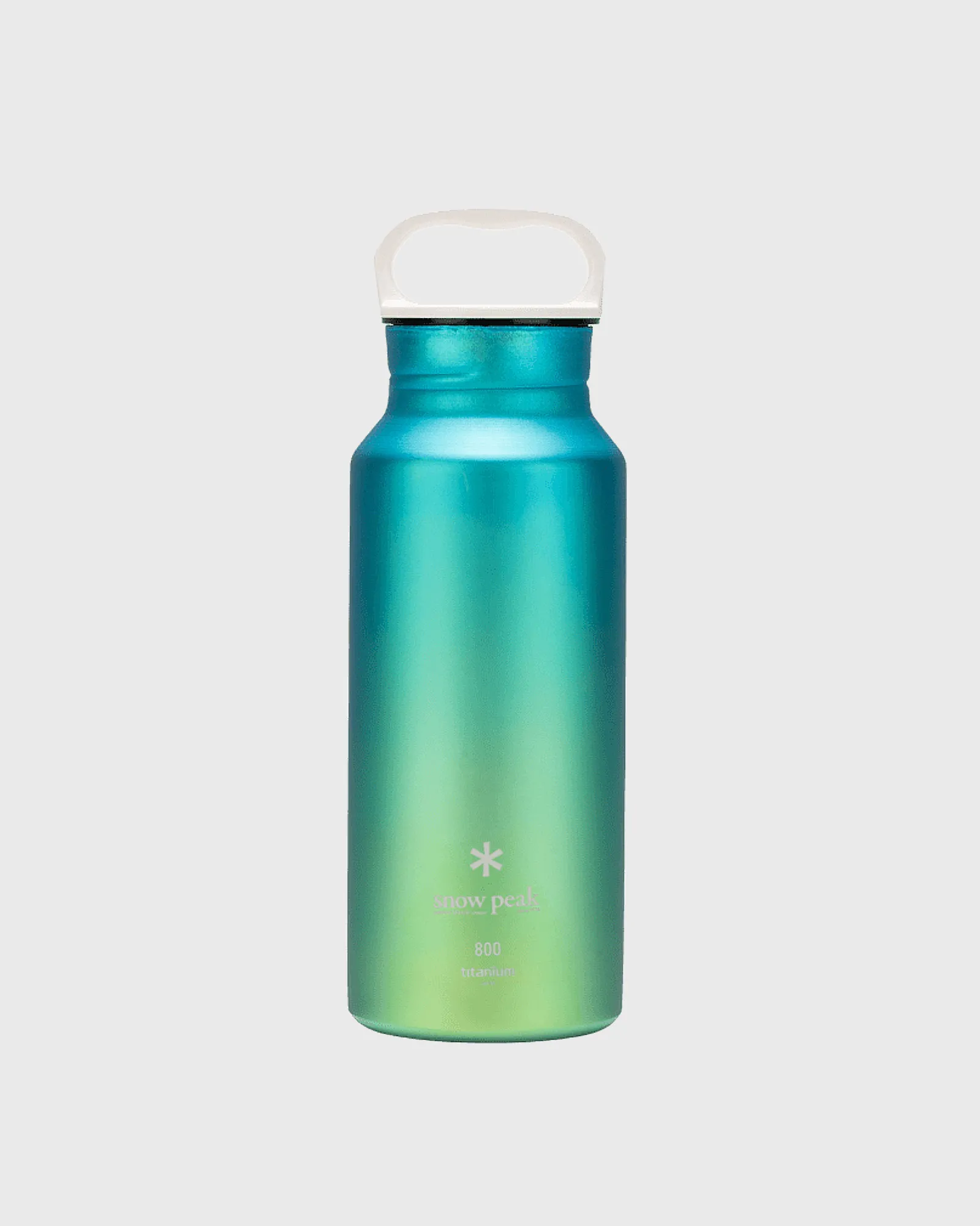 Snow Peak TITANIUM AURORA BOTTLE 800 IN OCEAN
