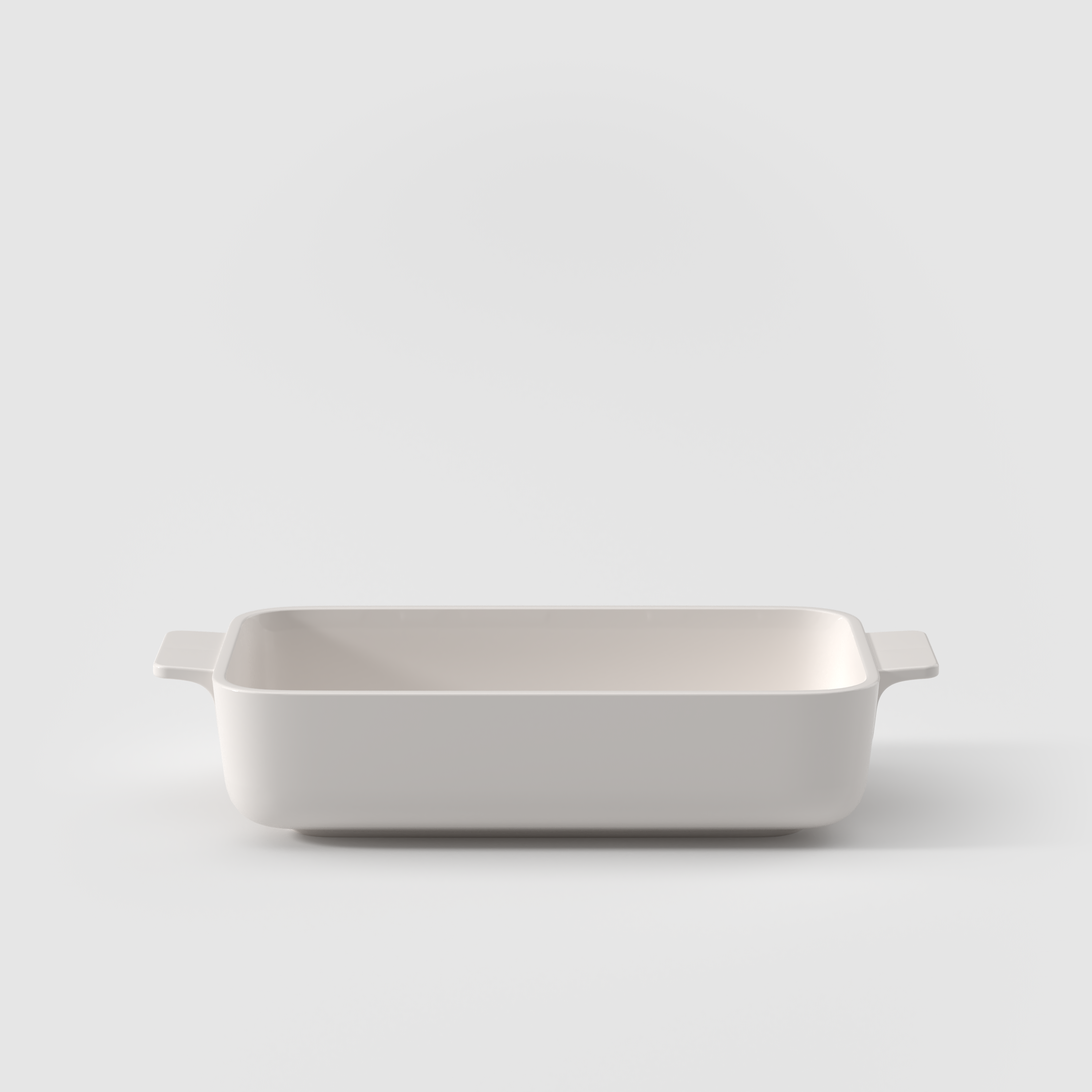 Clever Cooking Rectangular baking dish White, 11.2'' x 5.5'', Premium Porcelain